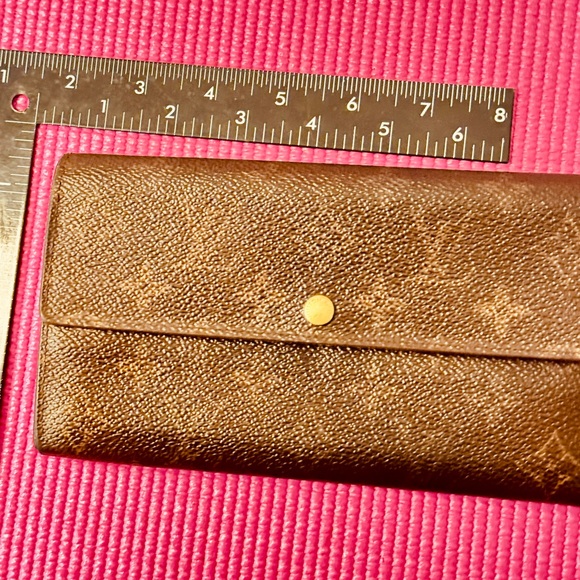 Louis Vuitton Sarah wallet dark monogram - Picture 3 of 16